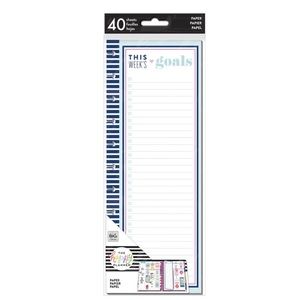 The Happy Planner BIG Folded Note Paper Goals